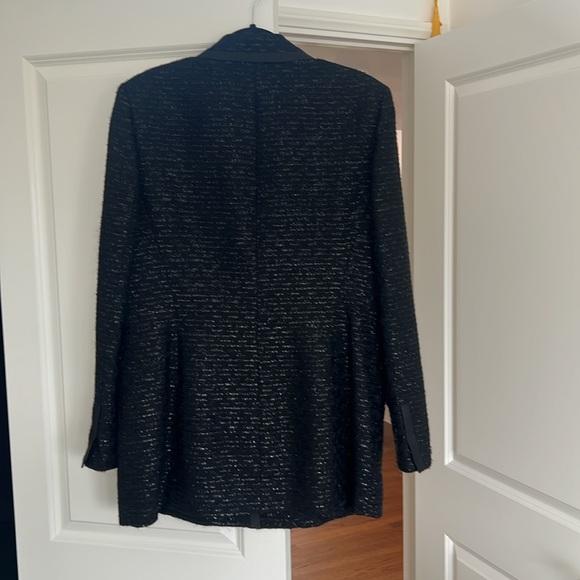 Black Shimmer festive blazer. Dana Bachman - Picture 3 of 4